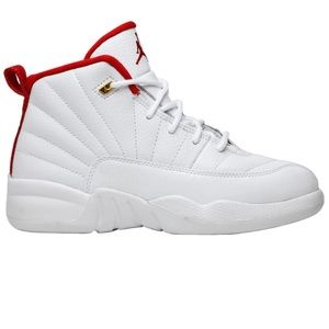 Little Boys Air Jordan 12 Jumpman Retro FIBA Sz 12